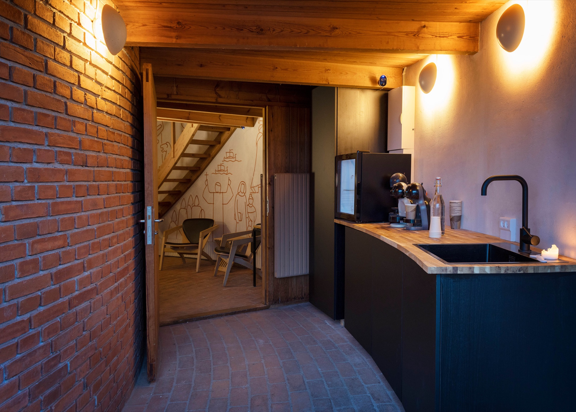Indgang og foyer